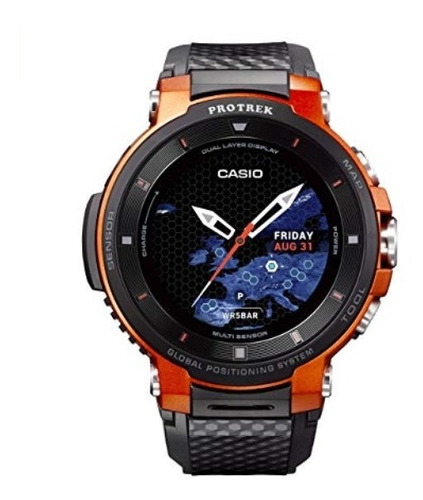 Reloj Casio Pro Tek Outdoor Gps De La Serie Wsd-f30 