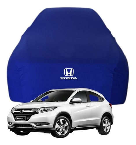 Capa De Tecido Helanca Lycra Honda Hr-v Exl Com Logo