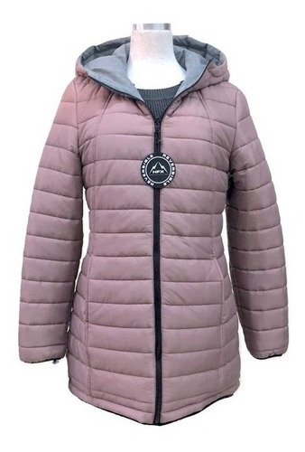 Campera Dama Chaqueta Reversible Hfx Halifax Abrigo Largo