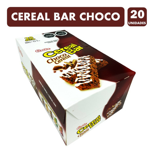 Cereal Bar Choco - Chocolate Cereal Caja 20 Unidades