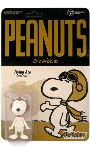 Super 7 Peanuts Flying Ace Reaction