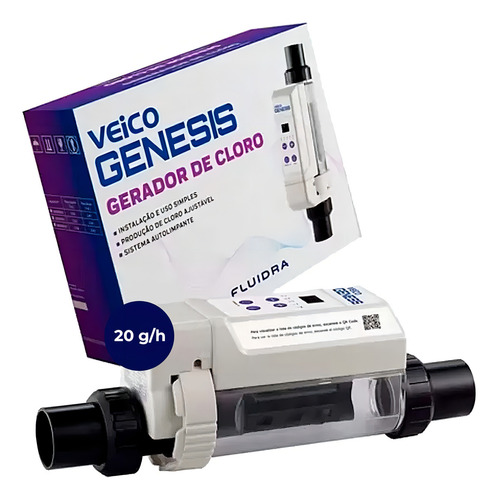 Gerador De Cloro Gênesis 20 Veico Até 60.000l