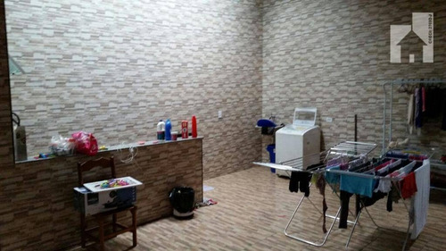 Casa Residencial À Venda, Jardim Samambaia, Praia Grande - Ca0036. - Ca0036