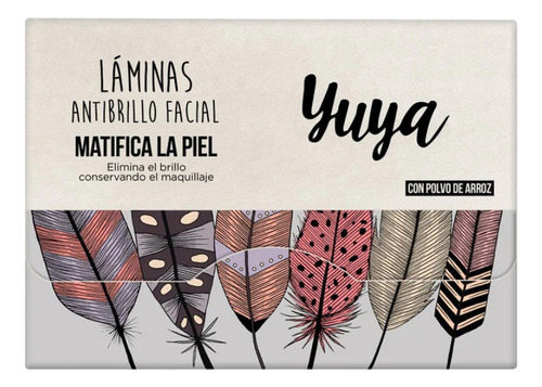 Láminas Antibrillo Facial Matificante Yuya Polvo De Arroz Tipo De Piel Todo Tipo De Piel