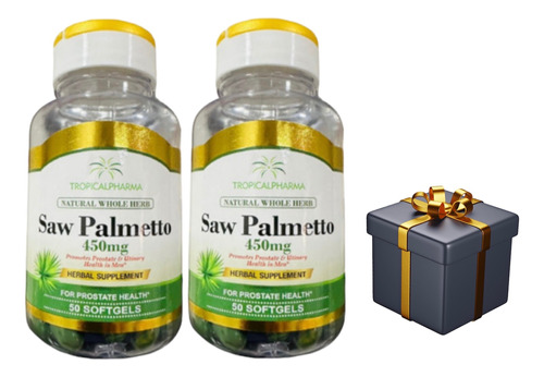 Saw Palmetto 450mg - + Regalo - mL a $900