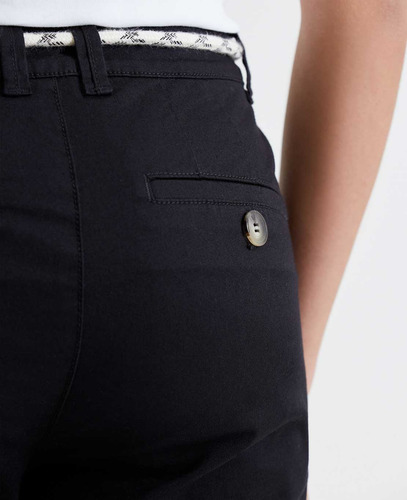 Pantalón Esprit 1300901 Negro Ultra