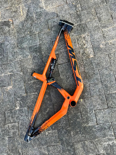 Quadro Bike Tsw Full Quest Racing Team Udh Boost Sid Ultimat Laranja L