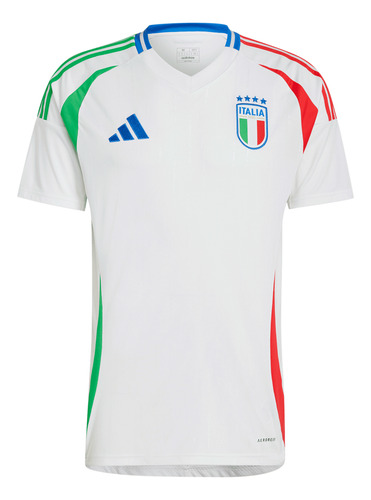 Jersey adidas Futbol Italia Visita Fan 24 Hombre In0656 Blan