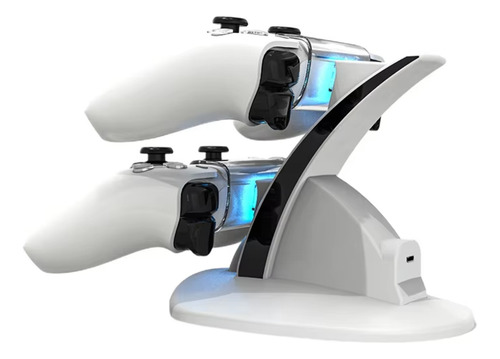 Cargador Doble Stand 2 Puertos Para Ps5 Controles Dualsense