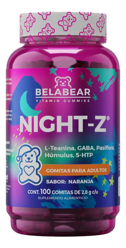 Belabear Night-z 100 Gomitas Sfn