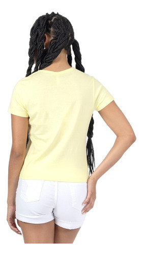 Playera Para Mujer Quarry Básica Cuello Redondo