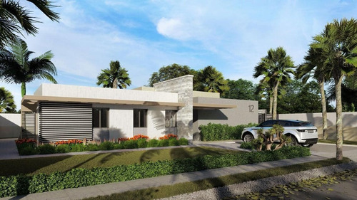Villa En Venta En Punta Cana, 3 Habitaciones, Lista Para Ent