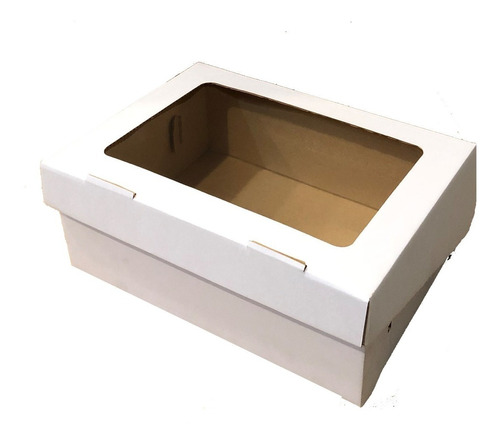 Cajas Envases Ropa Repuesto Envios C/visor B/m 19*26*9 X100