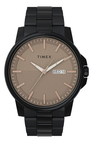 Timex Men's Stainless Steel Dress 45mm Watch