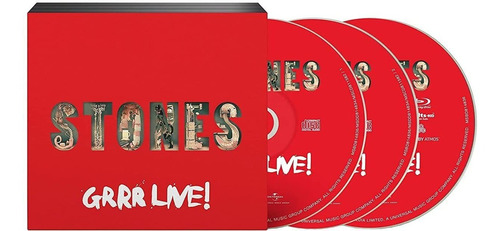 Cd - Grrr Live[2 Cd/blu-ray] - The Rolling Stones