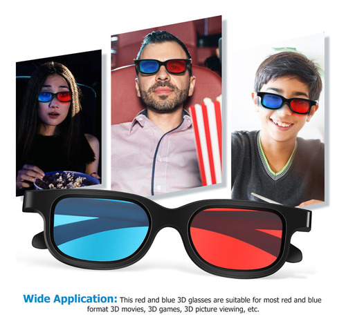 Para Óculos 3d Estéreo Para Assistir Filmes E Jogos 10pcs