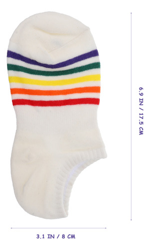 3 Pares De Calcetines Náuticos Para Mujer, Calcetines De ALG