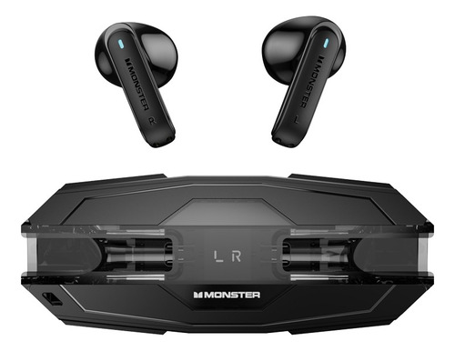 Fone De Ouvido Bluetooth Monster Xkt08 Pro Cor Preto