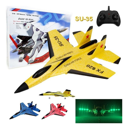 Planeador Control Remoto Su 35 Rc Ch 2.4g