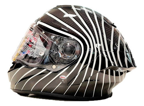 Casco Moto Bell Race Star Dlx Carbono Original Calle Pista ®