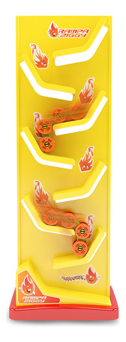 Rampaziggy Pista Maluca Ziggy Zag 8 Peças Dismat Cor Amarelo