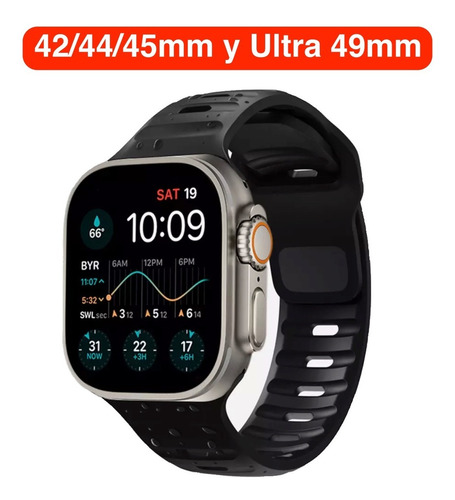 Pulso Manilla Deportiva Para Apple Watch Ultra 42 44 45mm