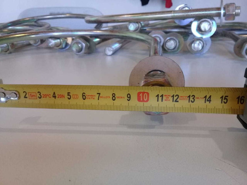 Imagen 2 de 4 de Grampas Ubolt 10 Pulgadas Por 19 Mm O 3/4 Sin Uso