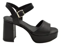 Comprar Sandalias De Taco Mujer Cuero Vacuno Charol Taco Plataforma
