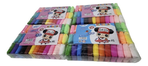 144 Unidades De Masas Magicas Variedad 36 Colores Distintos
