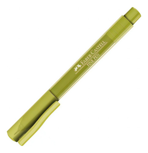 Faber-castell Caneta Fine Pen 0.4mm 1un Verde Fresh Grass