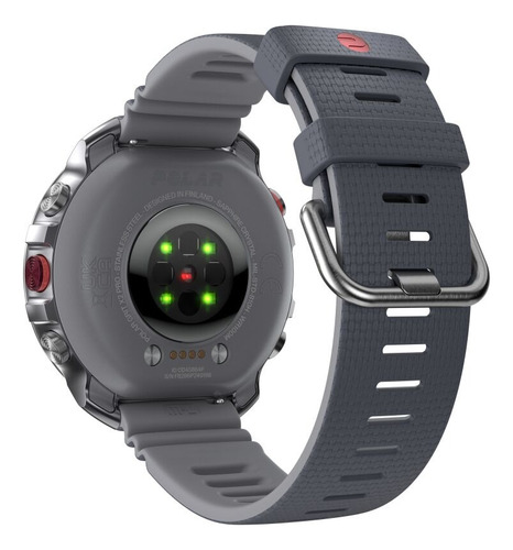 Relógio externo Polar Grit X2 Pro Premium, cor cinza, tamanho S/l