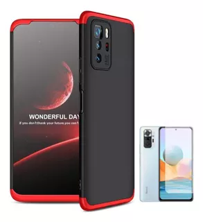 Para Xiaomi Redmi Note 10 Pro 5g - Case Funda Gkk 360° + Vid