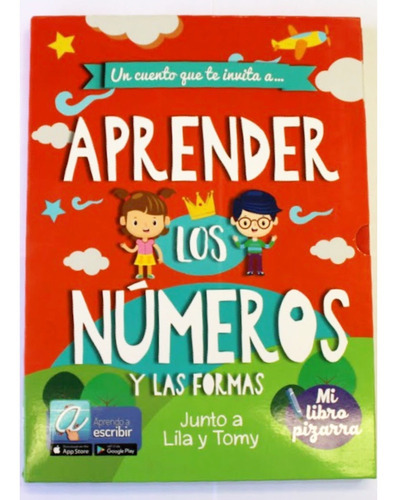 Aprender Los Números Y Las Formas Mi Libro Pizarra Con App, De Grupo Clasa. Editorial Grupo Clasa Ss, Tapa Dura En Español, 2019