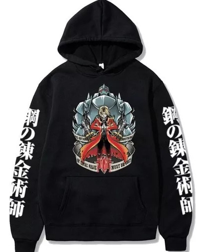 Canguro Fullmetal Alchemist Fashion Manga Larga Unisex