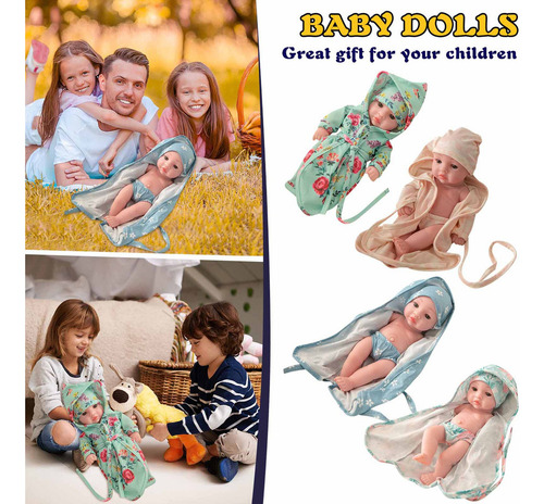 Fweaad Muñecas Realistas Para Niños Con Ropa, El Mejor