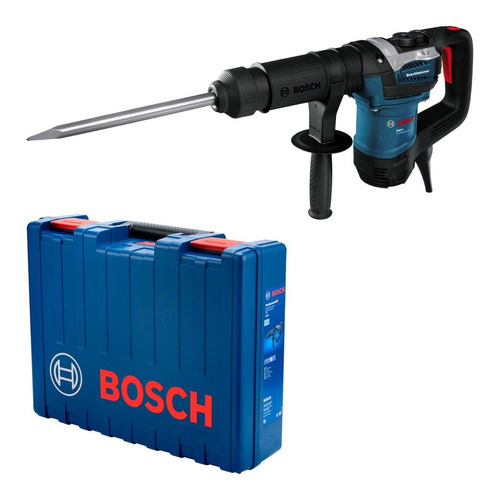 Martelo Rompedor Bosch Gsh 5 1100w 5,6 Kg Sds-max 110v Cor Azul