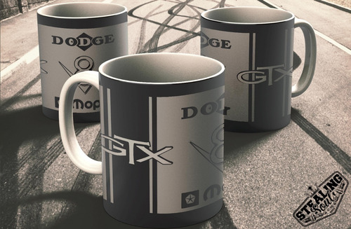 Imagen 2 de 3 de Taza Fierrera | Clásicos Argentinos | Dodge Gtx V8 #03