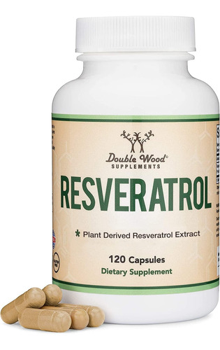 Resveratrol 500 Mg Extracto Natural Raiz Poligonum 120 Cap