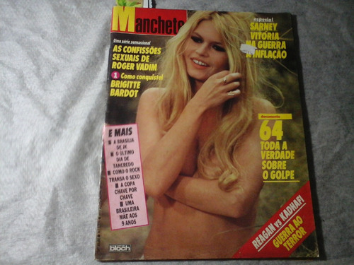 Revista Manchete N 1775 De 26/4/1986  