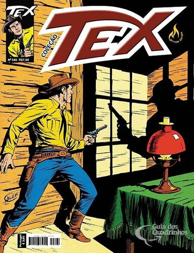 Tex: O Homem Na Sombra, De Claudio Nizzi. Série Tex Coleção, Vol. 340. Editora Mythos, Capa Mole, Edição 340 Em Português, 2013