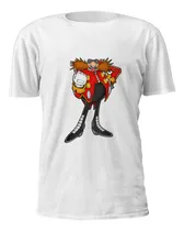 Comprar Sonic Hedgehog Doctor Robotnik Eggman Remera Friki Tu Eres