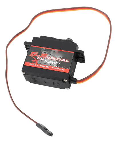 Servo Rc Gear Servo, Motor De 6,5 Kg, Plástico, Hierro, Meta