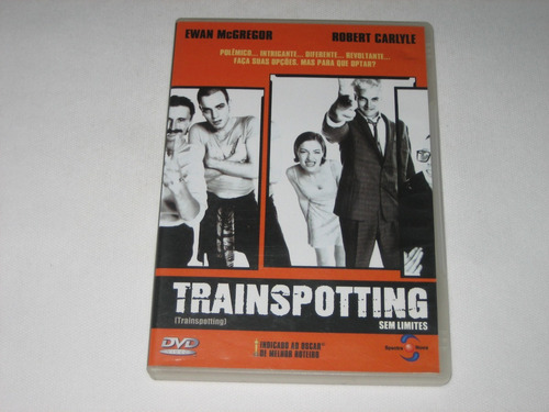Trainspotting - Sem Limites - Ewan Mcgregor - 1996 - Dvd (Usado)