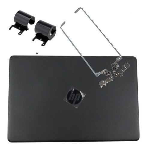 Lcd Back Cover Negra Cubre Y Bisagras Hp 250 G6 255 G6 256g6