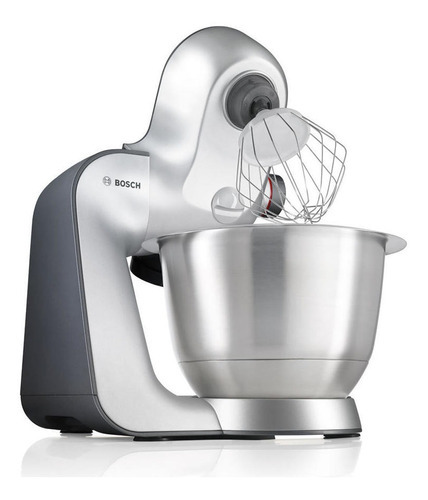 Robot De Cocina Bosch Multifunción Styline 900w Cap. 3,9 Lts Color Gris