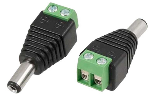 Conector Dc Hembra Y Macho Para Cctv Par 