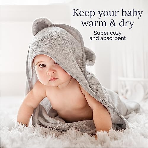Toalla Con Capucha Para Bebé Natemia - Toalla De Baño Ultra