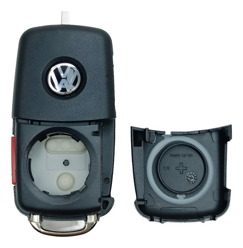 Wa Carcasa Llave Vw Jetta Mk6 Clasico Vento Grabado Original