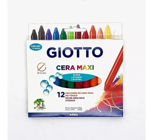 Crayones Giotto Maxi X12 - Woopy