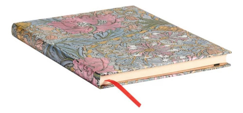 Cuaderno Ultra Paperblanks Paperblanks Pink Morris Honeysuckle, 144 págs., color: a color
